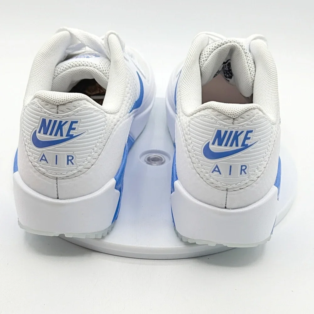 Nike Air Max 90 G Golf Shoes / Size 9 Womens / White Royal Pulse HV9305-100, New